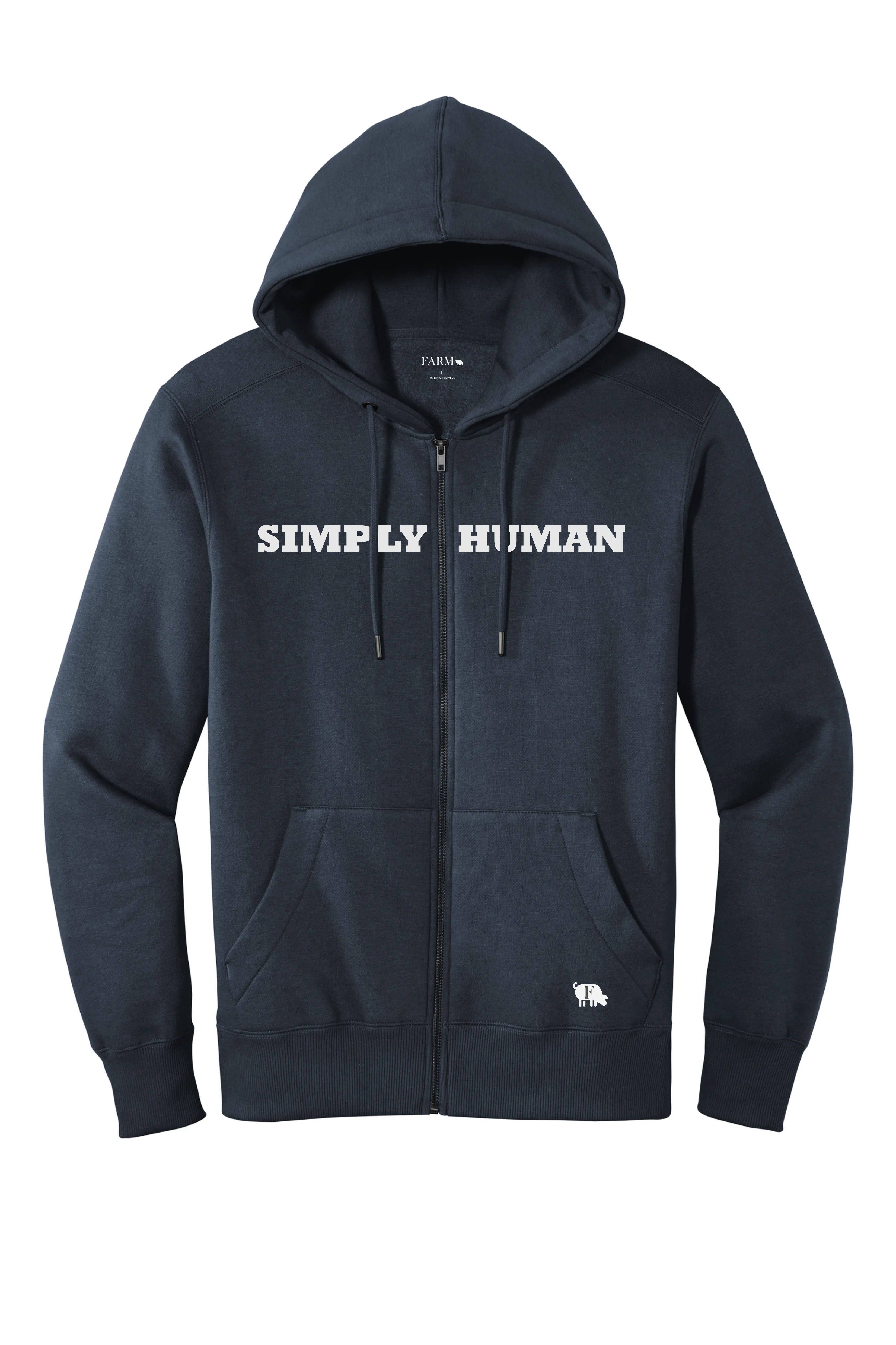 SIMPLY HUMAN All Seasons Full-Zip Hoodie Adult