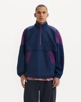 Skate Sport Jacket in Skate Blue & Wine