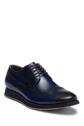 Steven Land Navy Men's Casual Dress Shoes