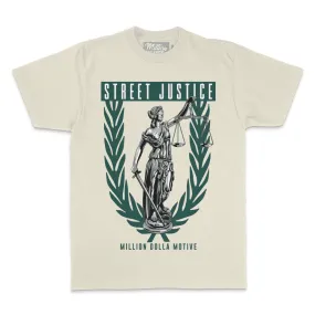 Street Justice - Natural Sail T-Shirt