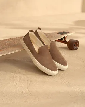 Suede Slip-On - M29SP - Hamptons Moka