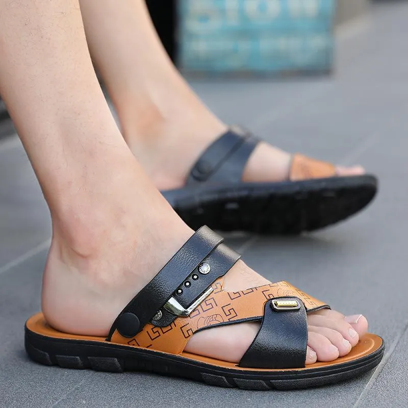 Summer Beach Casual Men's Slide Sandals