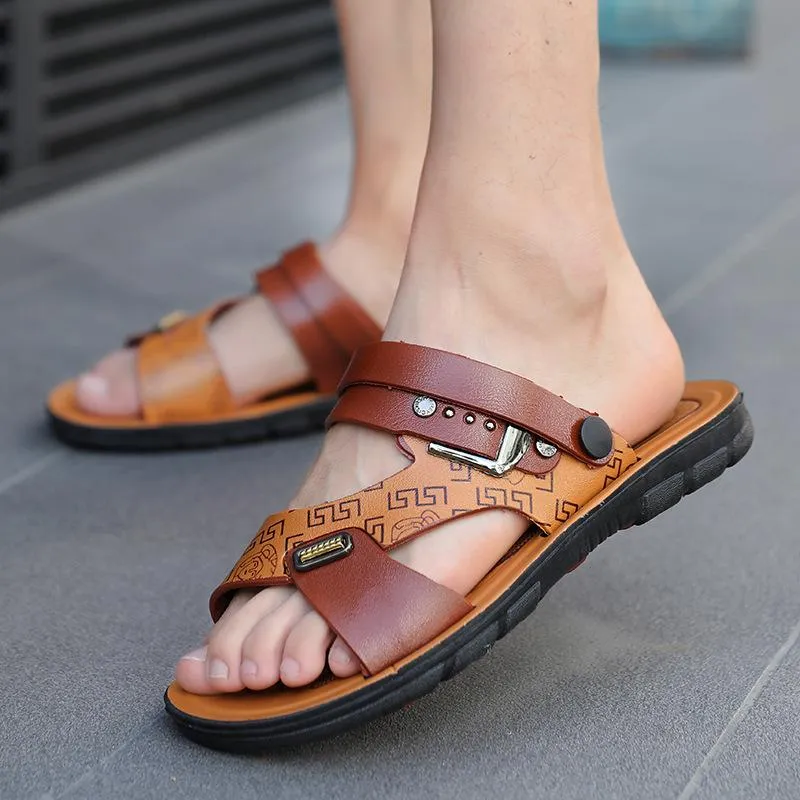 Summer Beach Casual Men's Slide Sandals