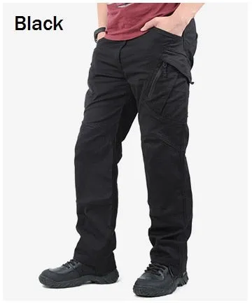 Tactical Cargo Pants Men Combat Army Military Pants Cotton Many Pockets Stretch Flexible Man Casual Trousers