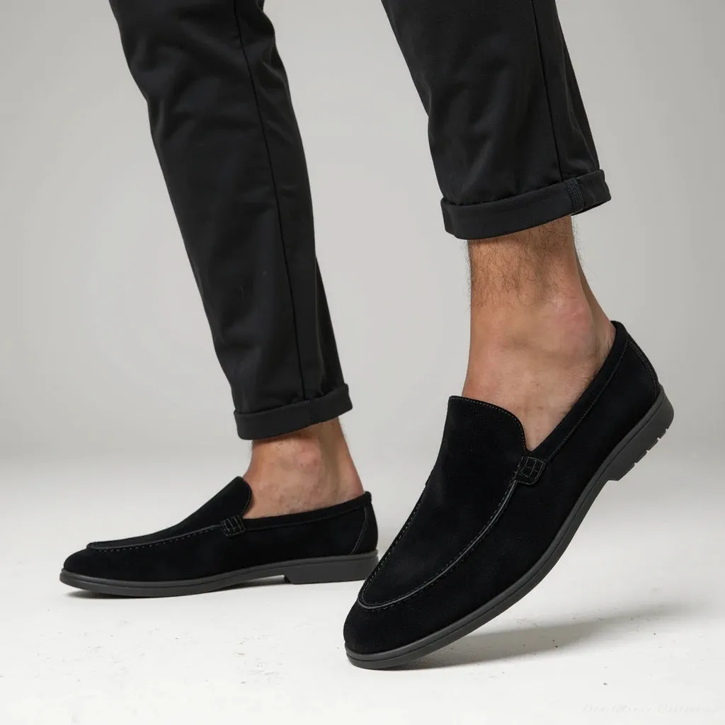 The Savona Suede Slip-Ons