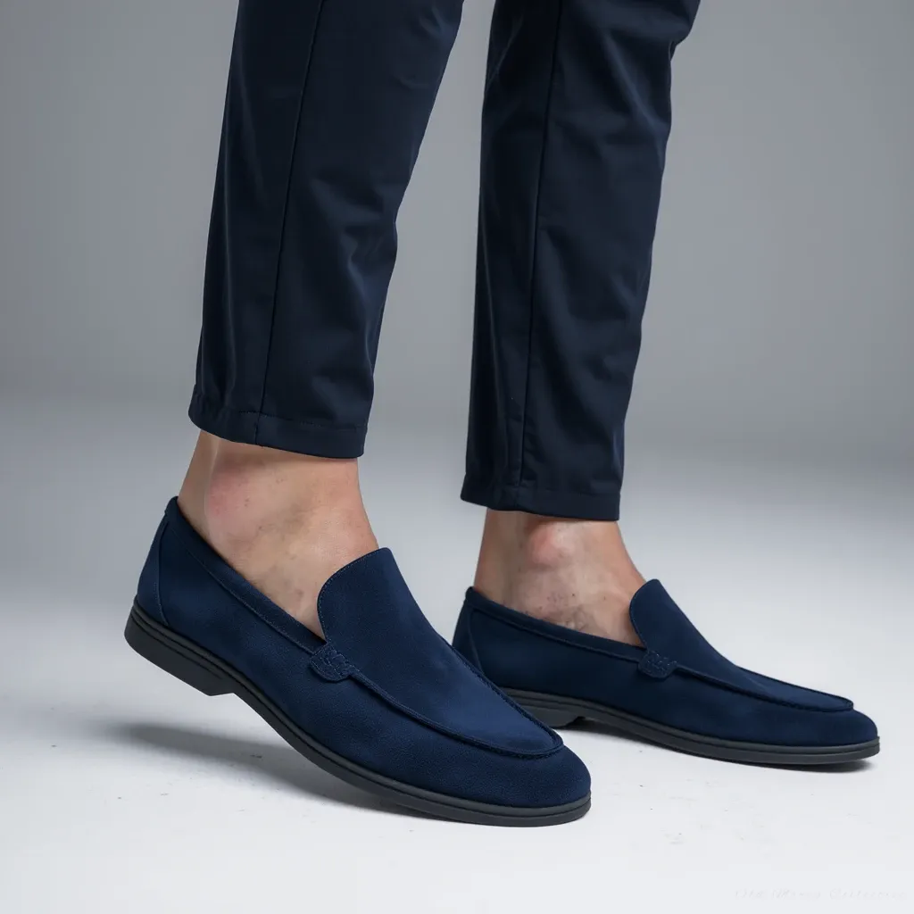 The Savona Suede Slip-Ons