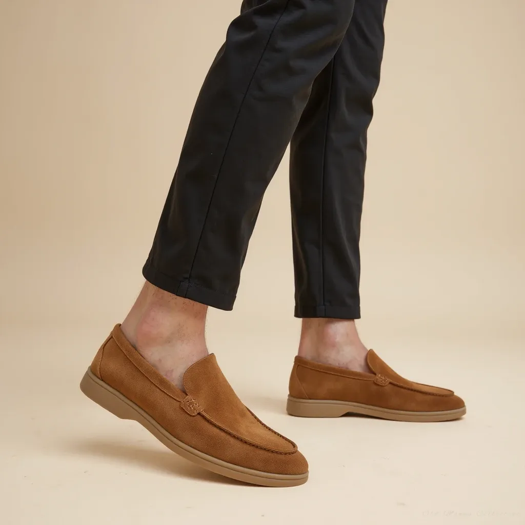 The Savona Suede Slip-Ons