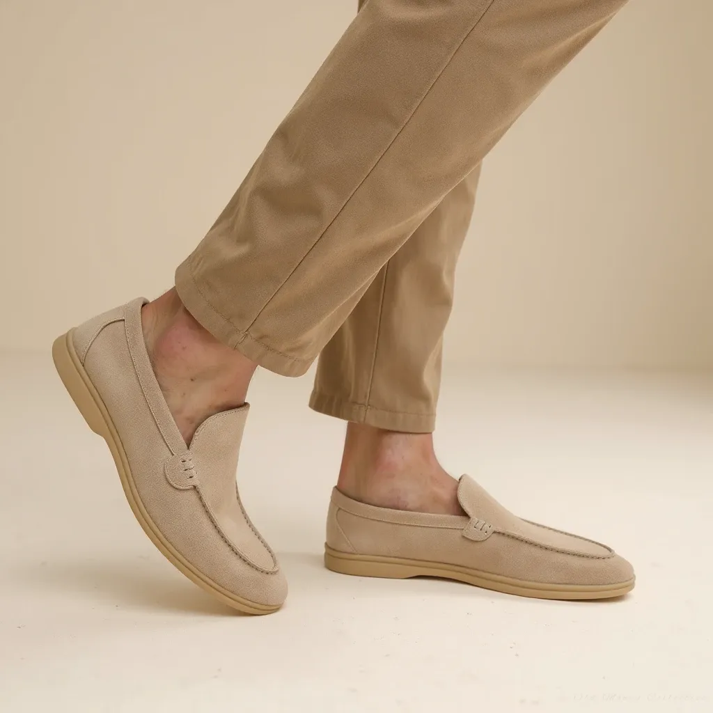 The Savona Suede Slip-Ons