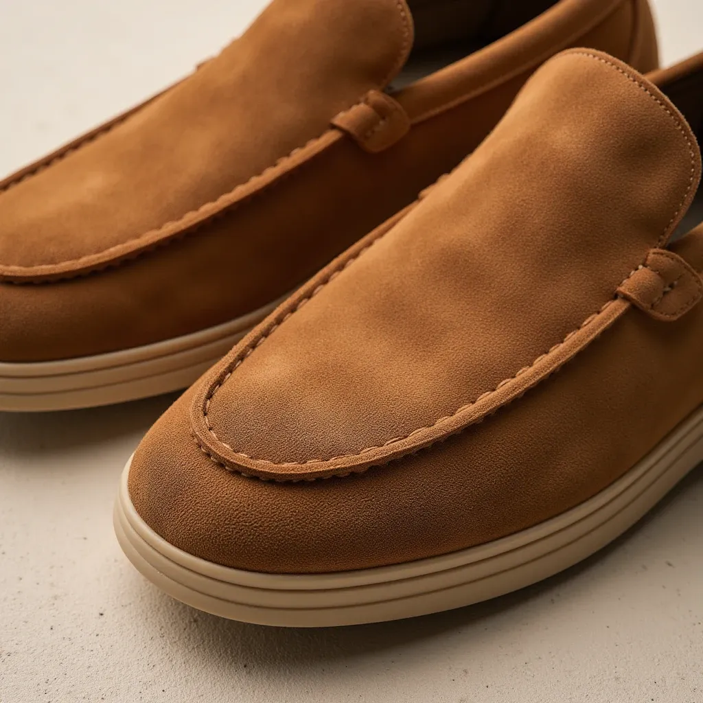 The Savona Suede Slip-Ons