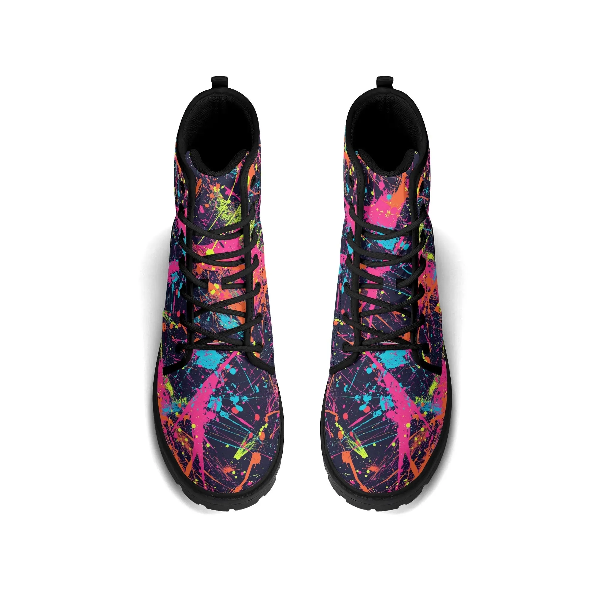 Treadz Signature Boots - Paint Splat