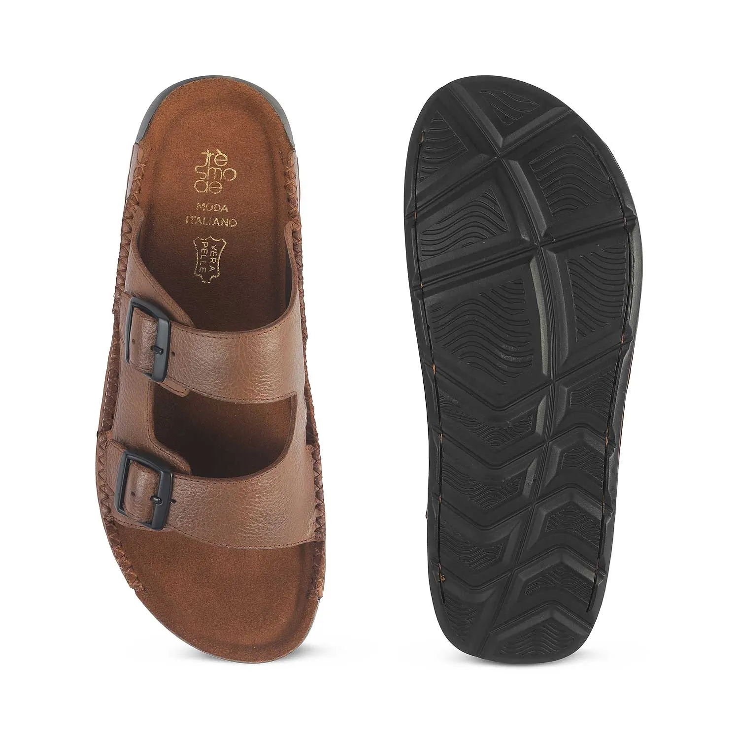 Tresmode Hagri Tan Men's Sandals