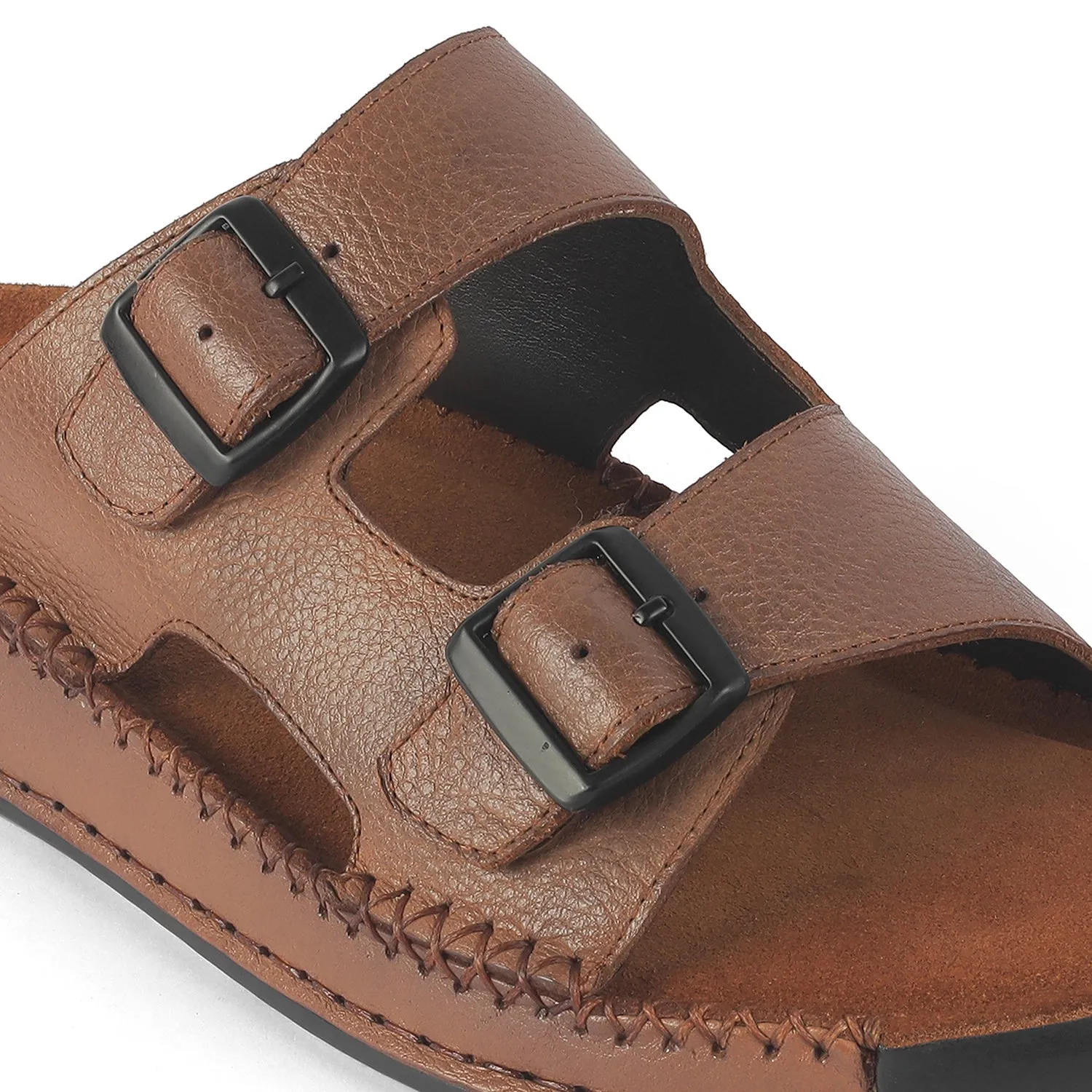 Tresmode Hagri Tan Men's Sandals