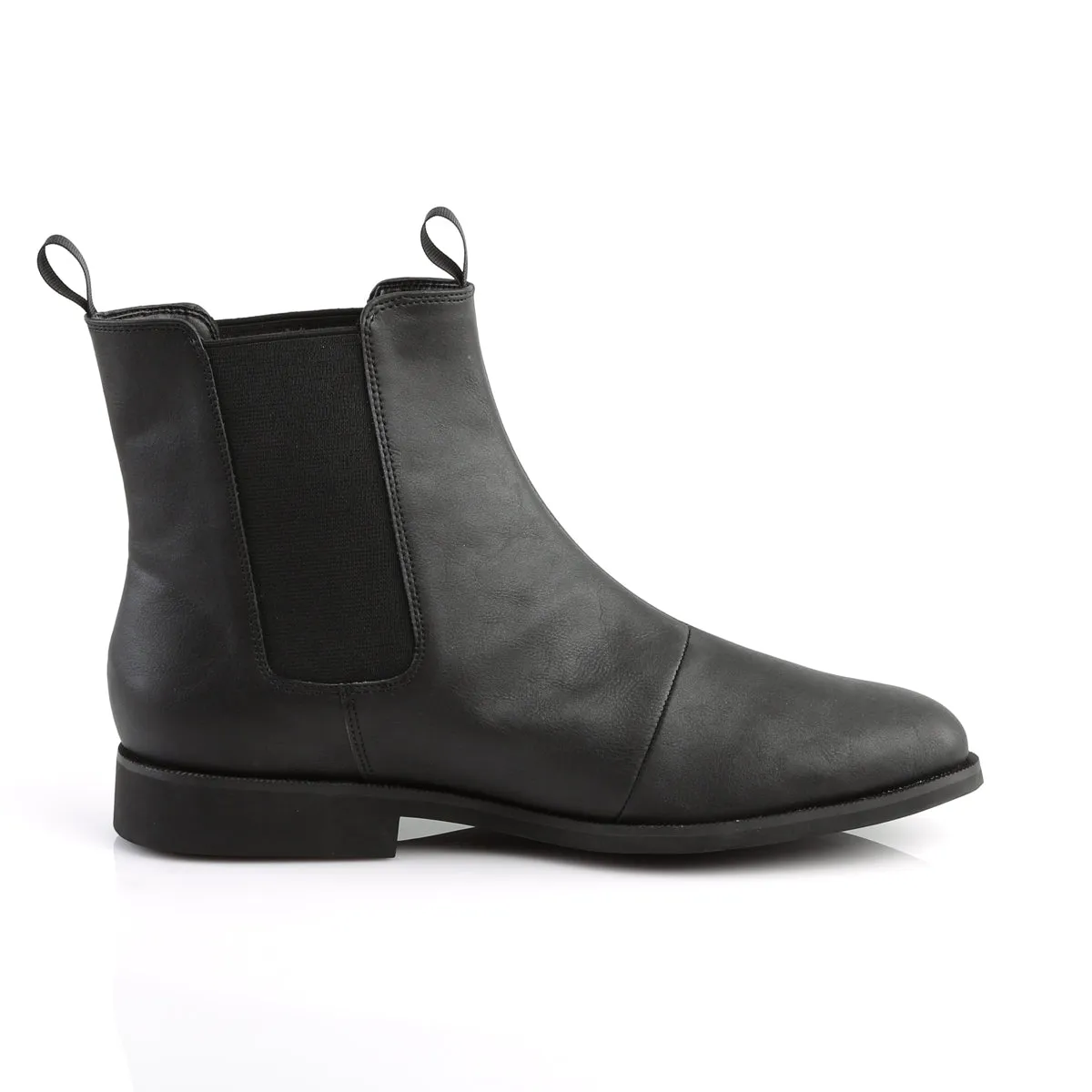 TROOPER-12 Fancy Dress Costume Funtasma Men's Boots Black Pu