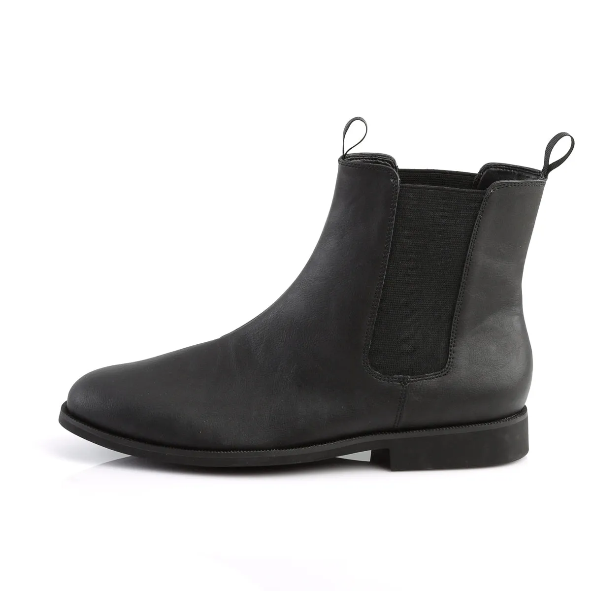 TROOPER-12 Fancy Dress Costume Funtasma Men's Boots Black Pu