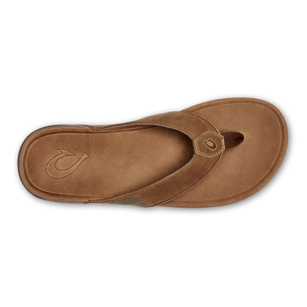 Tuahine Men's Beach Sandal in Toffee