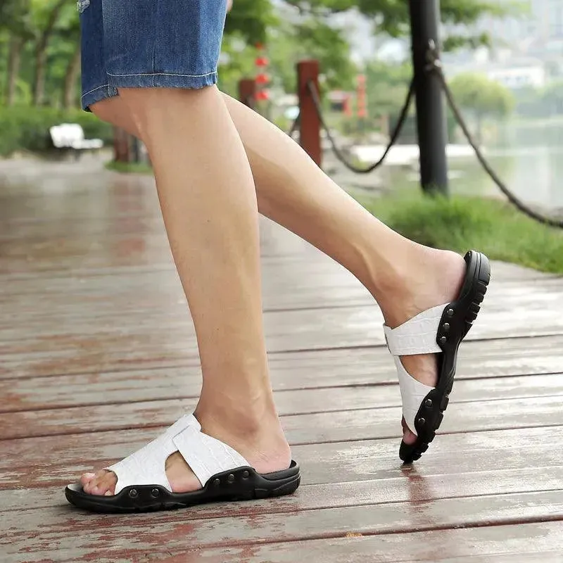 Valston Leather Sandal Shoes