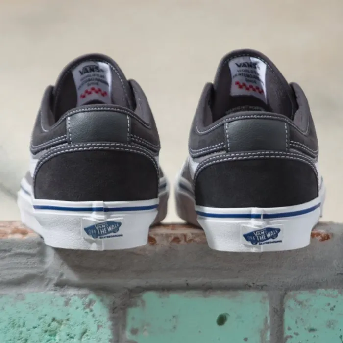 Vans Chukka Low Sidestripe Skateboard Shoe - Asphalt/Blue