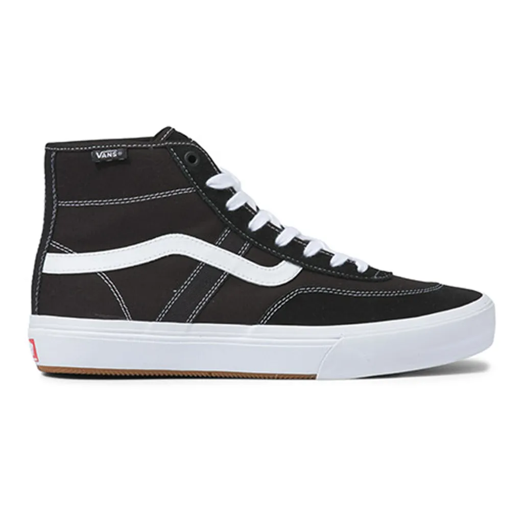 Vans Gilbert Crockett High Skateboard Shoe - Black/White