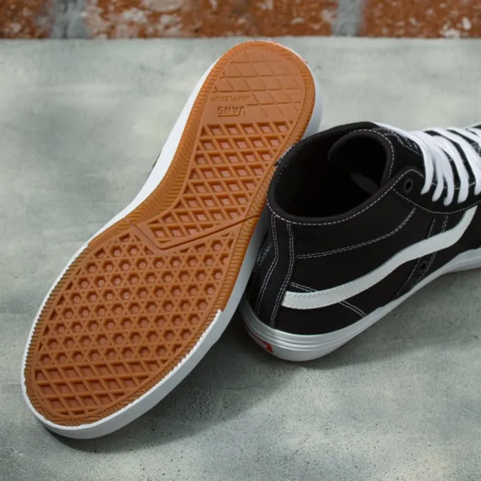 Vans Gilbert Crockett High Skateboard Shoe - Black/White