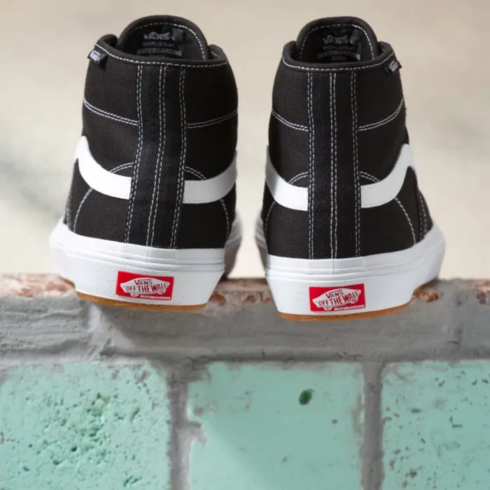 Vans Gilbert Crockett High Skateboard Shoe - Black/White
