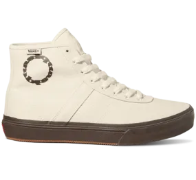 Vans Gilbert Crockett Quasi Deconstructed High Skateboard Shoe - White