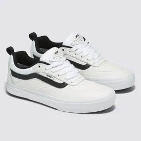 Vans Kyle Walker Leather Skateboard Shoe - True White/Black