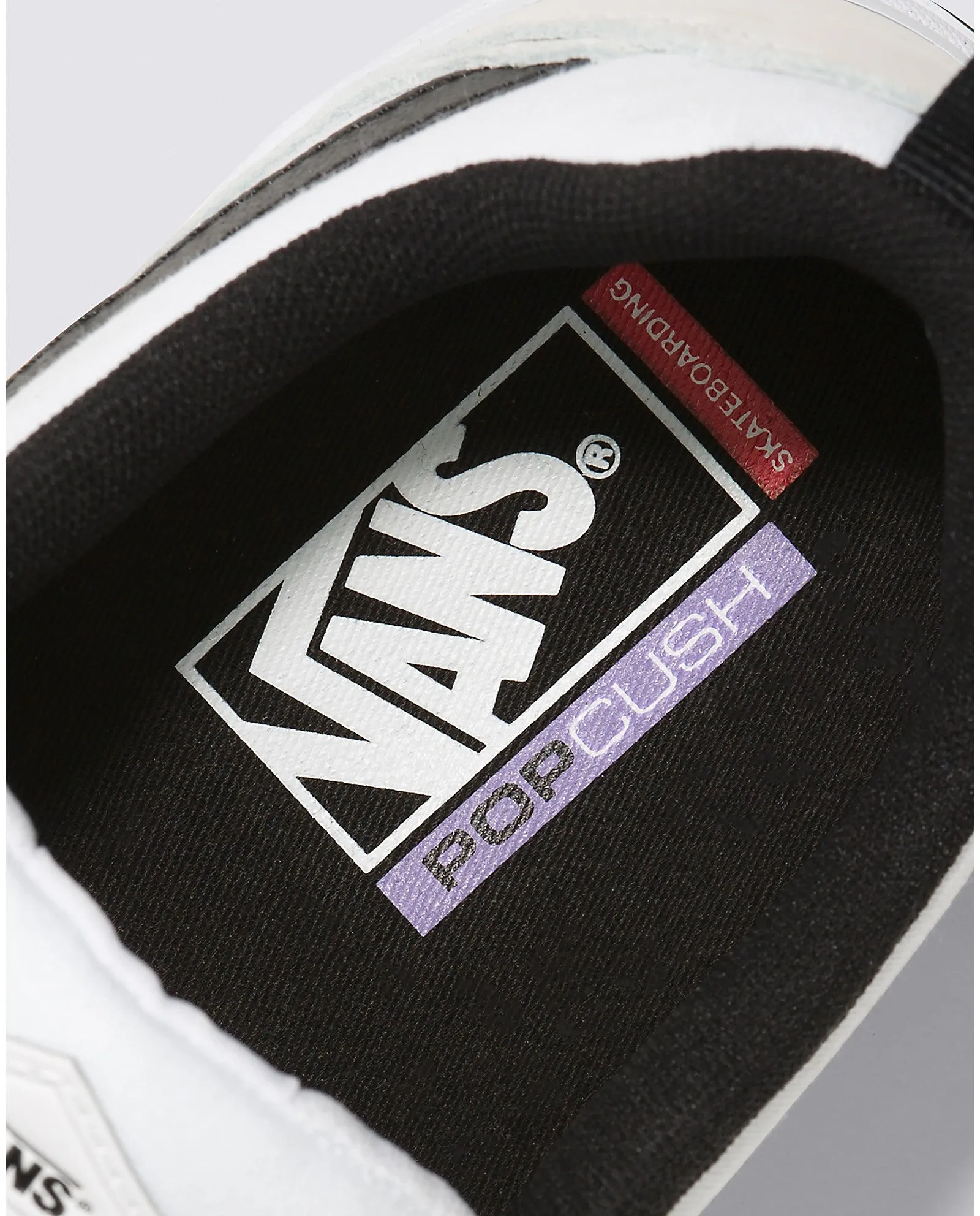 Vans Kyle Walker Leather Skateboard Shoe - True White/Black