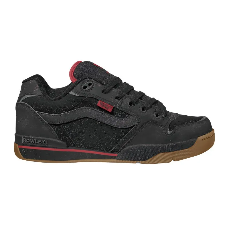 Vans Rowley XLT Skateboard Shoe - Black/Chili Pepper