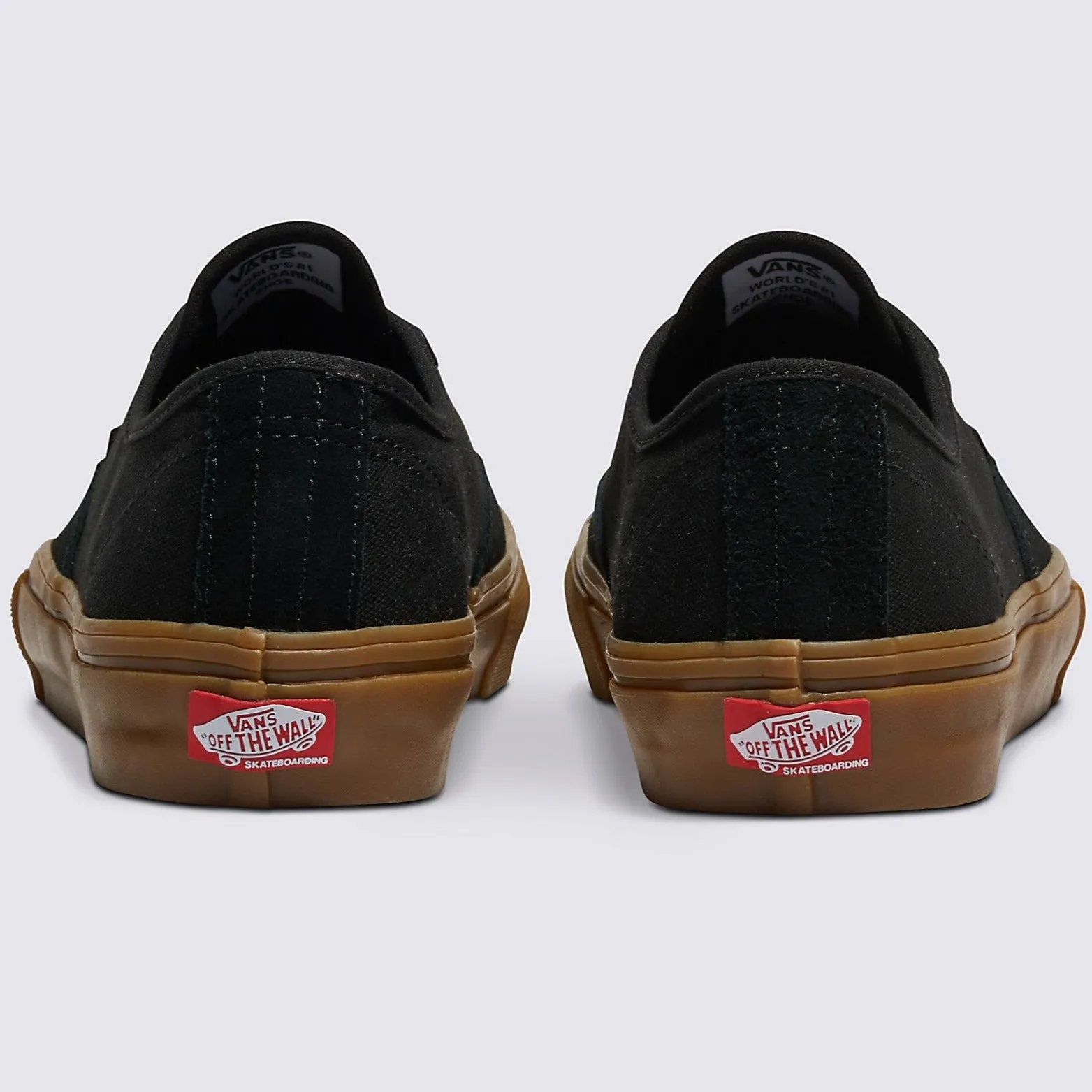 Vans Skate Authentic Skateboard Shoe - Black/Gum