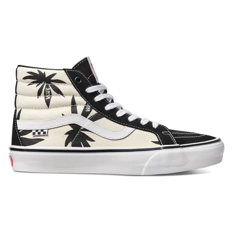 Vans Skate Sk8-Hi Grosso Reissue Skateboard Shoe - 88' Black/Palms