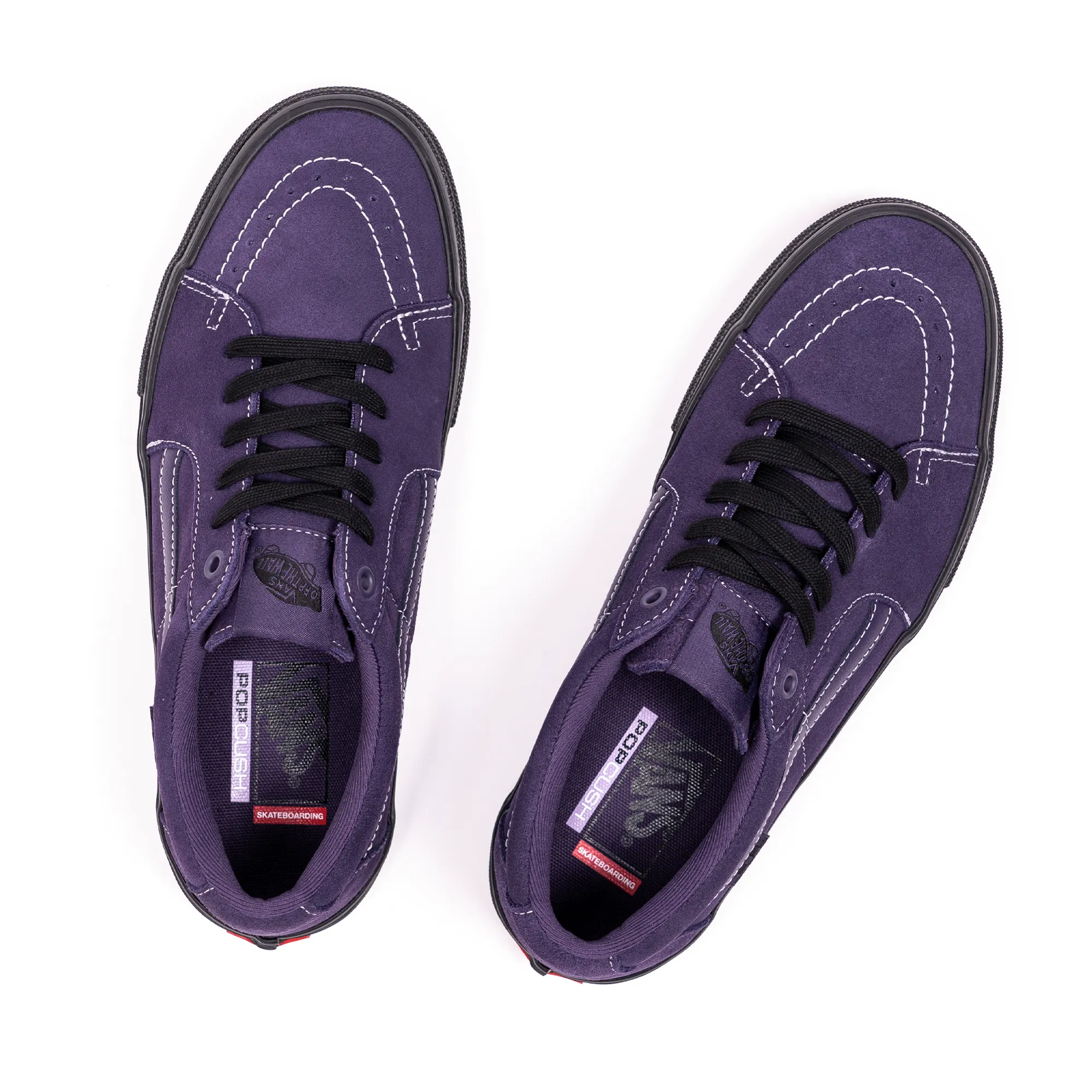 Vans Skate Sk8-Low Skateboard Shoe - Dark Purple/Black