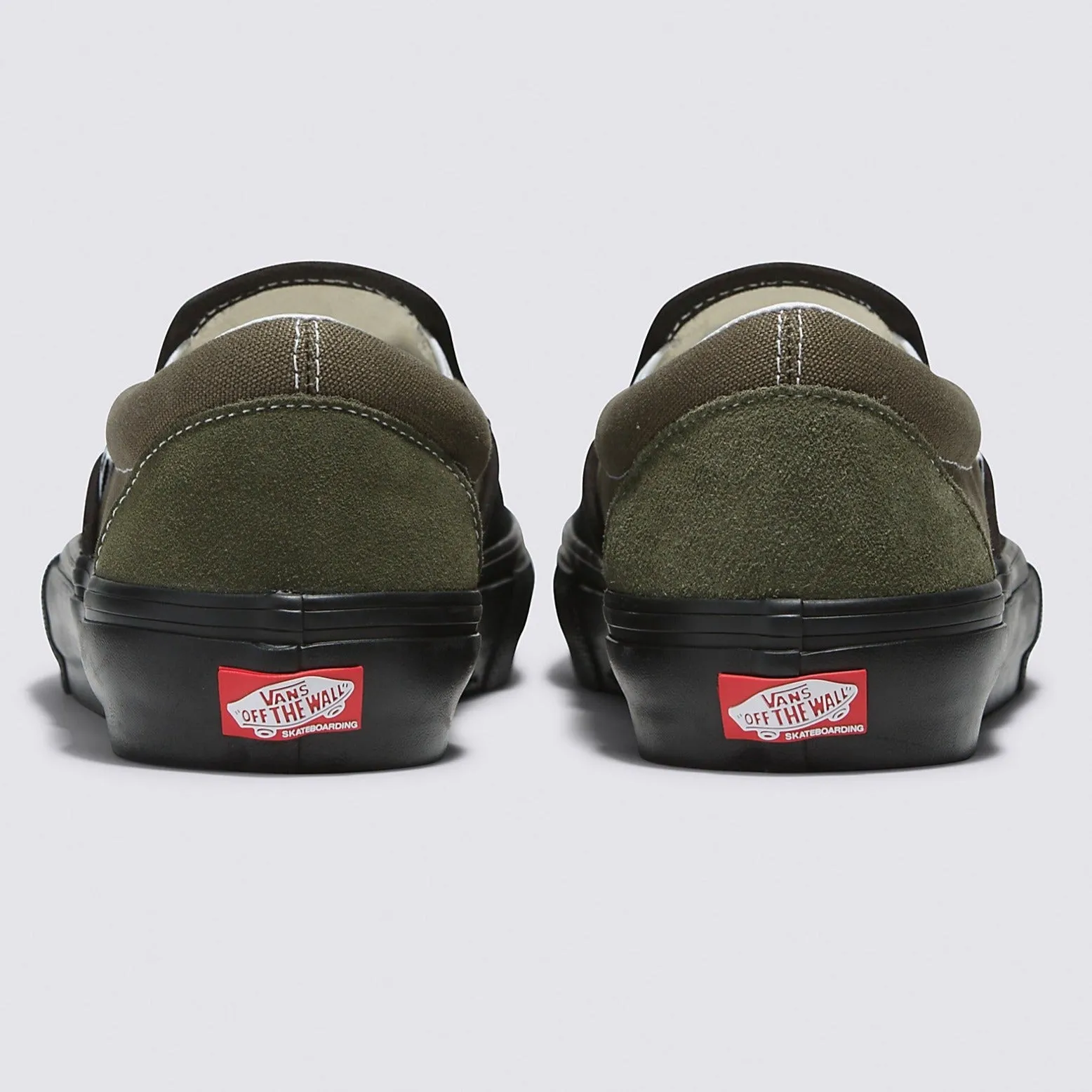 Vans Skate Slip-On Skateboard Shoe - Black/Grape Leaf