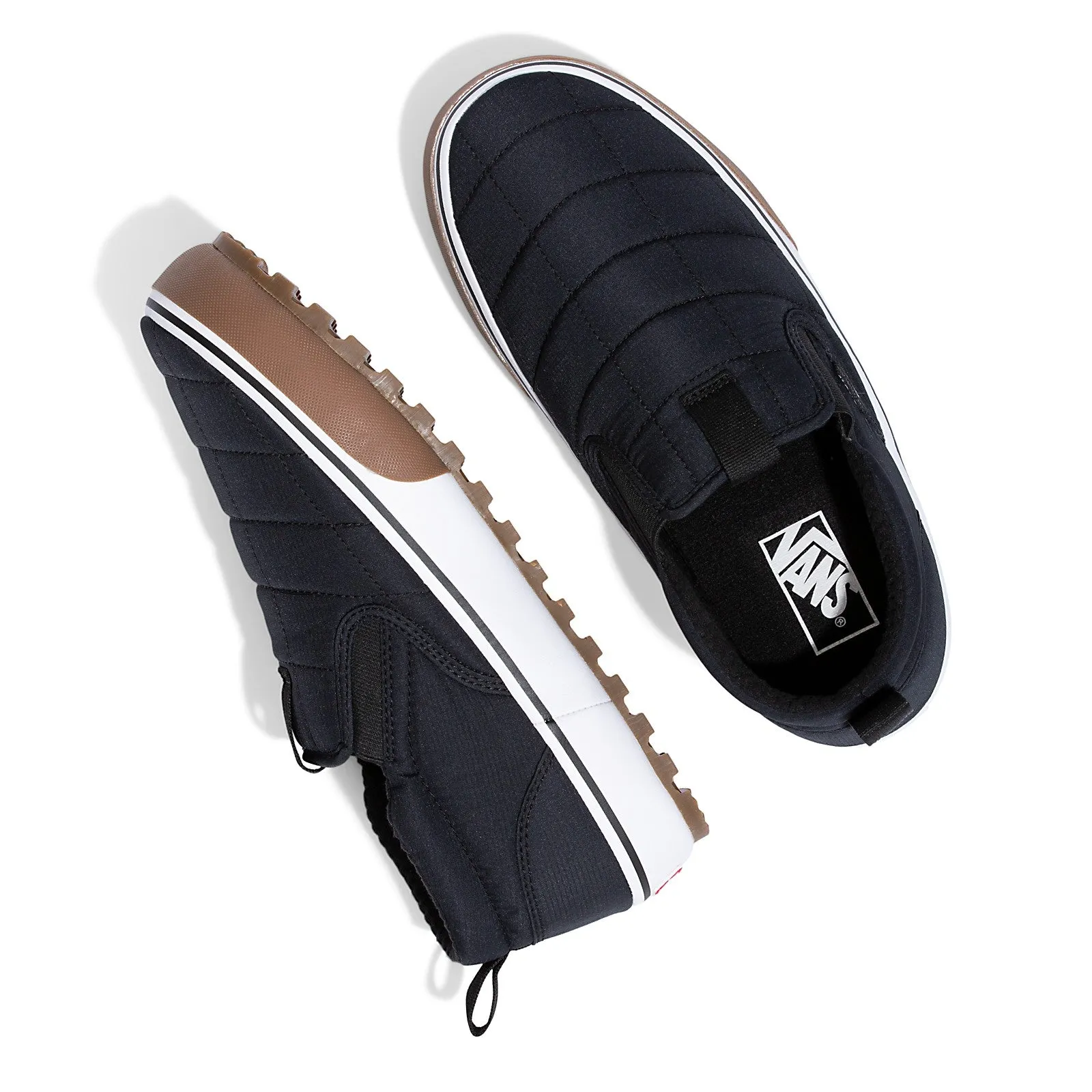 Vans Snow Lodge Mid Slipper - Quilted Black