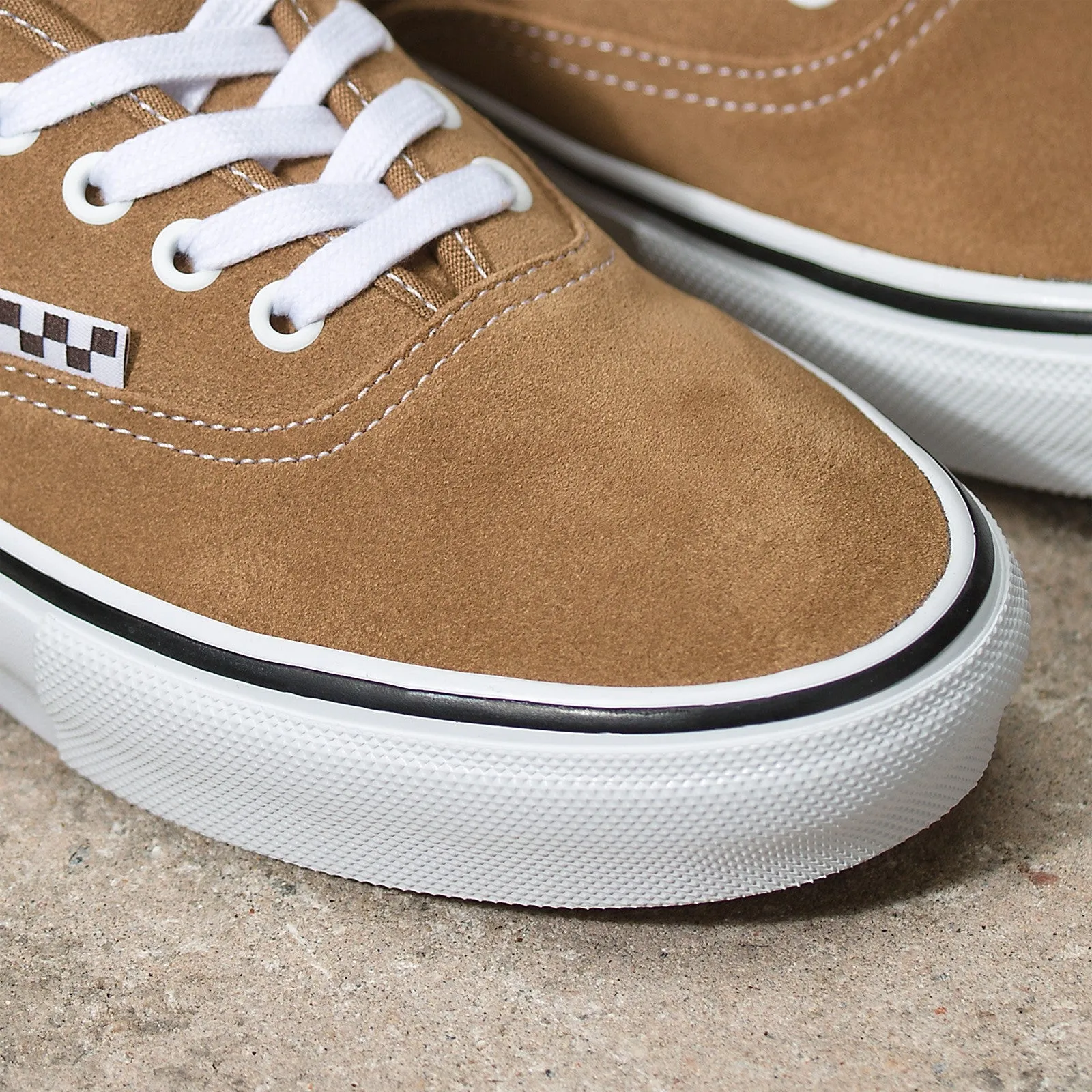 Vans Suede Skate Authentic Skateboard Shoe - Tobacco