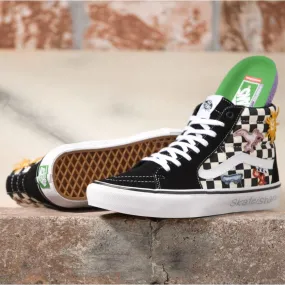 Vans x Skateistan Skate SK8-HI Skateboard Shoe - Checkerboard