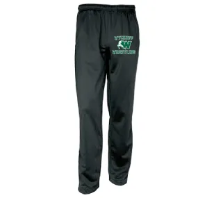 WARMUP PANTS / BLACK / EMBROIDERED LOGO