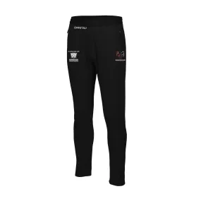 Warwickshire Kid's Netball Tapered Trackpants - Black