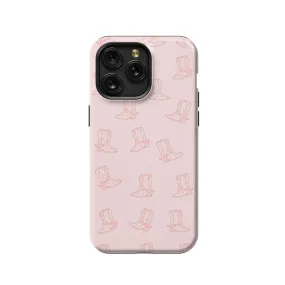 Western Boots Pattern Phone Case iPhone Samsung Pixel & More