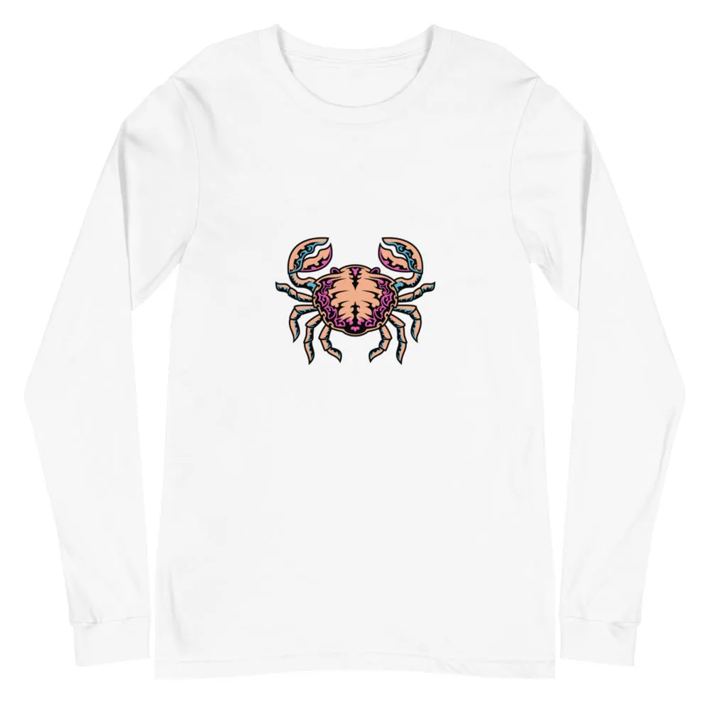 White Cancer Versatile Long Sleeve Tee