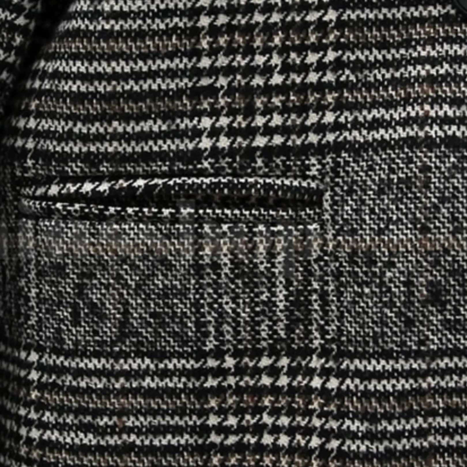 Women's Spring/Autumn Plaid Long Woolen Coat