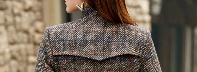 Women's Winter Long Woolen Coat