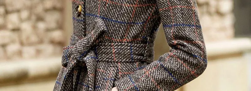 Women's Winter Long Woolen Coat