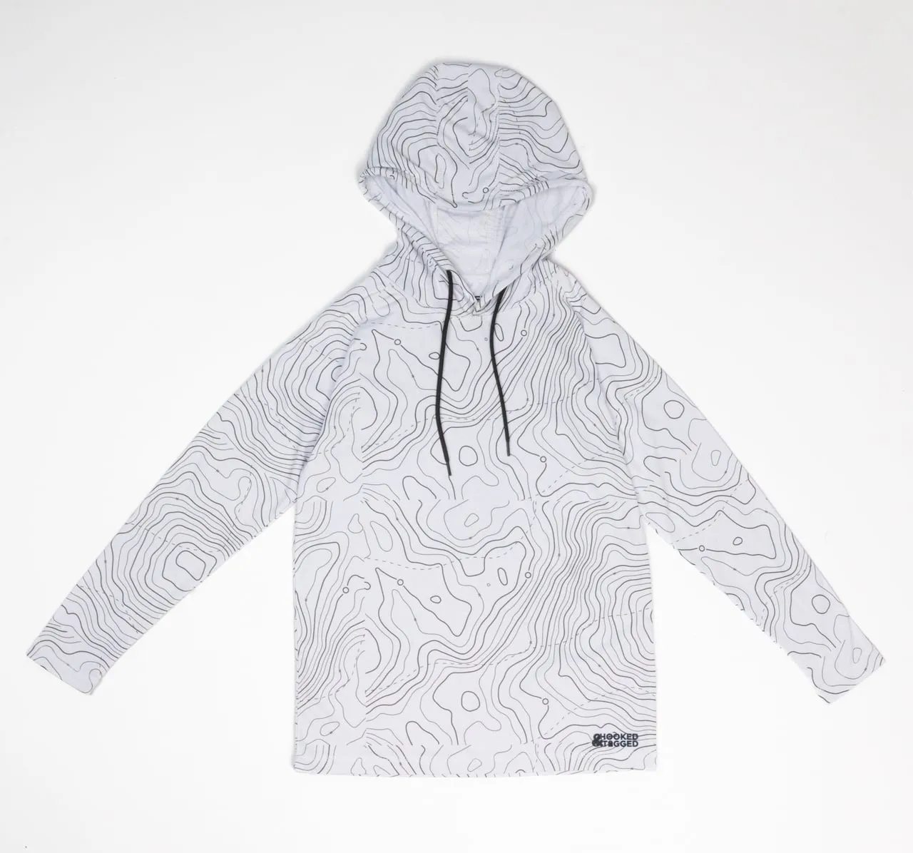 Youth Topographical Performance Hoodies